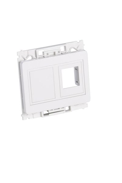 Lanview Wall plate 2 x keystone for zdjęcie 1