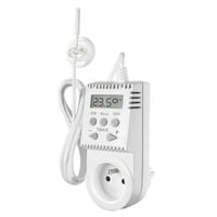 TERMOSTAT GNIAZDKOWY ELEKTROBOCK TS06-E - Z ZEWNĘTRZNYM CZUJNIKIEM