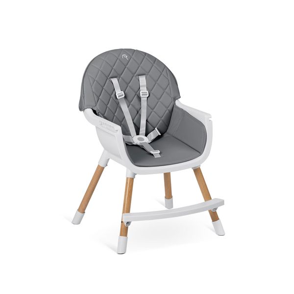 Krzesełko do karmienia Nukido Lilo szare zdjęcie 6