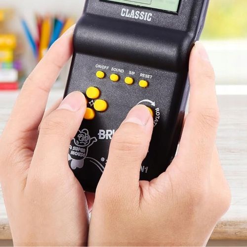 2X ELEKTRONICZNA GRA TETRIS WĘŻYK KONSOLA KIESZONKOWA RETRO ZRĘCZNOŚCIOWA na Arena.pl