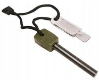 Krzesiwo magnezowe wojskowe turystyczne Mil-Tec survival duży kluczyk