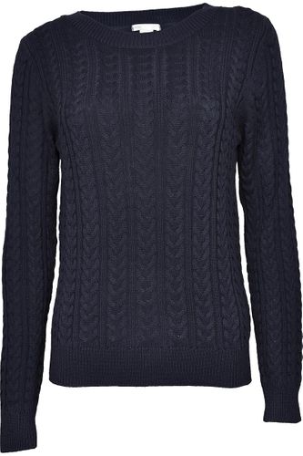 H&M Granatowy Sweter, Warkocz - 38 / M na Arena.pl