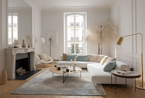 Dywan DECO RUGS GREY BLUE NET 4528 na Arena.pl