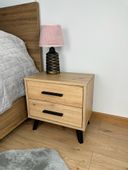 szafka stolik nocny SN-2 45 cm skandynawski  dąb artisan