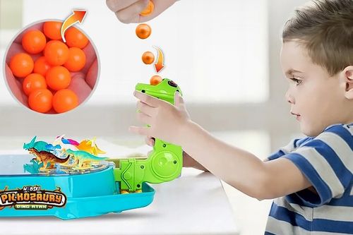 Bitwa Dinozaurów Gra Zręcznościowa Strzelanka Piłkozaury - Dino Atak WEBSKI na Arena.pl