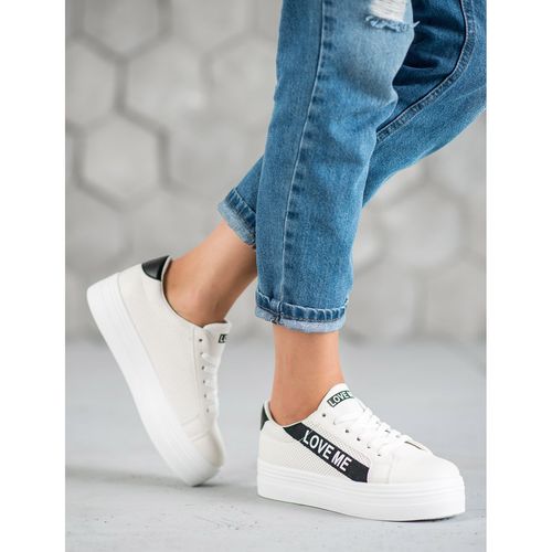 Białe Buty Na Platformie r.37 na Arena.pl