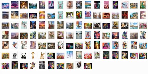 HAFT DIAMENTOWY MOZAIKA OSTATNIA WIECZERZA B.DUŻY na Arena.pl