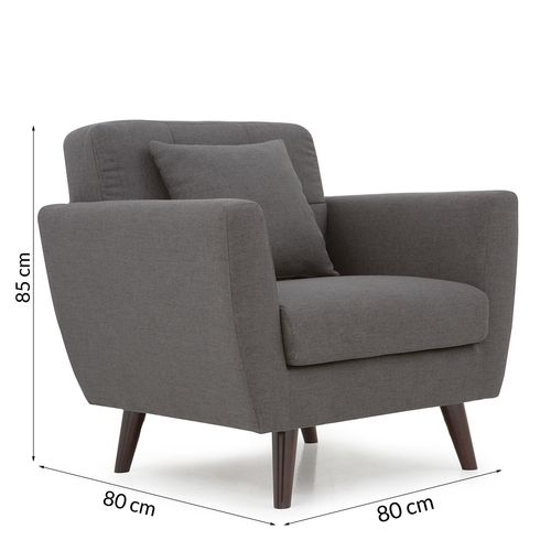 Fotel Martell jasnoszary na Arena.pl