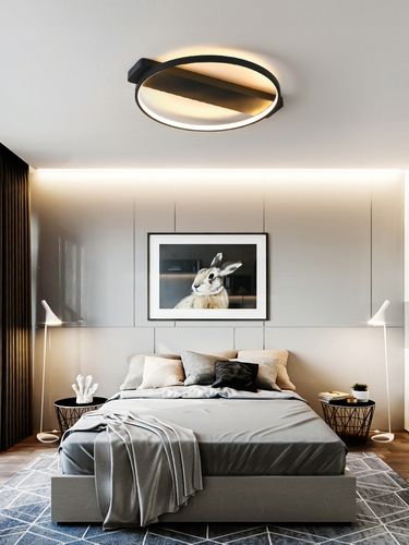 Lampa LEO I sufit ring PLAFON okrąg żyrandol42cm LED na Arena.pl