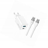 Szybka ładowarka GaN 45W USB-C z kablem do myPhone Hammer Blade 3
