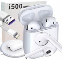 SŁUCHAWKI BEZPRZEWODOWE DOUSZNE BLUETOOTH SPORTOWE WODOODPORNE + POWERBANK