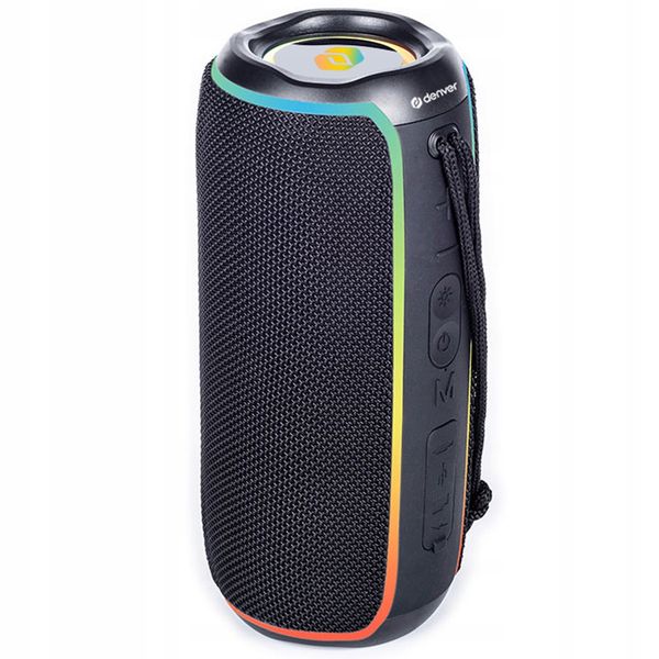 GŁOŚNIK PRZENOŚNY BLUETOOTH MP3 SD LED TWS DENVER zdjęcie 3