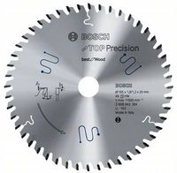 BOSCH PIŁA TARCZOWA MULTIMATERIAL TOP PRECISION 165x20mm 48-ZĘBÓW