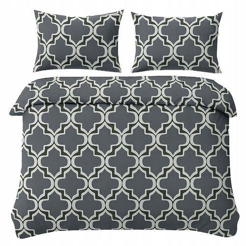 POŚCIEL KOMPLET 160x200 + 2x POSZEWKA 70x80 BAWEŁNA SATYNOWA - RÓŻNE WZORY na Arena.pl