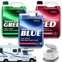 ZESTAW PŁYN DO TOALET TURYSTYCZNYCH RED BLUE GREEN KONCENTRAT TOI TOI