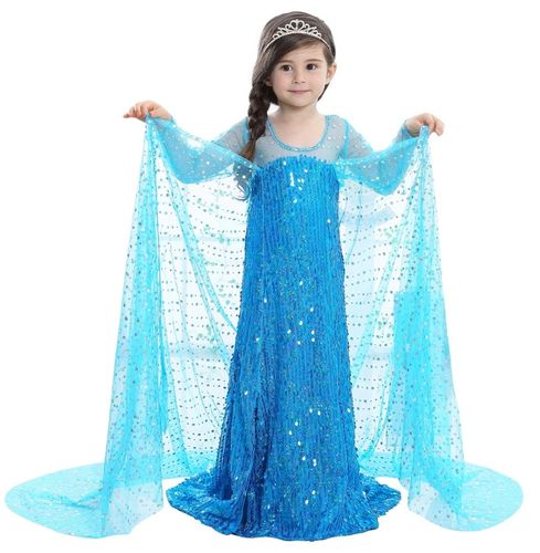 SUKIENKA STRÓJ ELSA ELZA DŁUGA STRÓJ 122/128 na Arena.pl