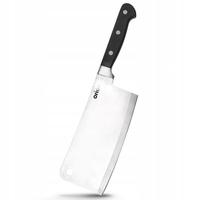 Tasak stalowy nóż kuchenny pojedynczy do mięsa kości 32cm ORION 141324