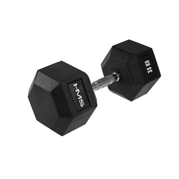 Hantla gumowana Hex Pro 35 kg HMS zdjęcie 2
