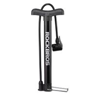 Pompka rowerowa podłogowa 120psi / 8bar końcówki do piłek materacy - czarna
