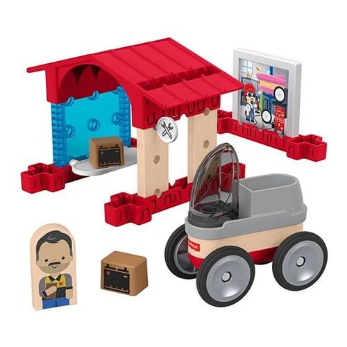fisher price wonder makers garaż klocki na Arena.pl