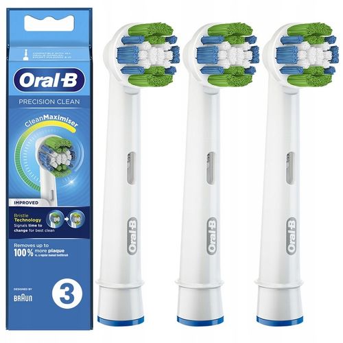 3x ORYGINALNA KOŃCÓWKA ORAL-B PRECISION CLEAN MAXIMIZER EB20 ZESTAW na Arena.pl