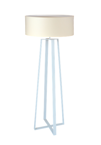 Lampa do salonu MOSS + duży abażur E27 na Arena.pl