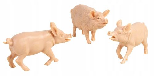 FARMA FIGURKI ZWIERZĘTA WIEJSKIE + PŁOT DRZEWA GŁAZY 55 ELEMENTÓW ZESTAW na Arena.pl