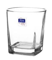 Szklanka do whisky drinków 250 ml kwadratowa bezbarwna
