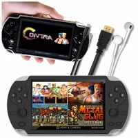 MINI konsola przenośna do gier RETRO x7 POLSKIE MENU Aparat 1000 GIER