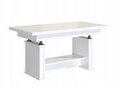 ŁAWA ŁAWOSTÓŁ ROZKŁADANA PODNOSZONA PÓŁKA BIAŁA