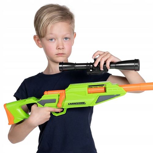 SNAJPERKA CARNIVORE z Celownikiem +OPASKA + 30 STRZAŁEK na Arena.pl