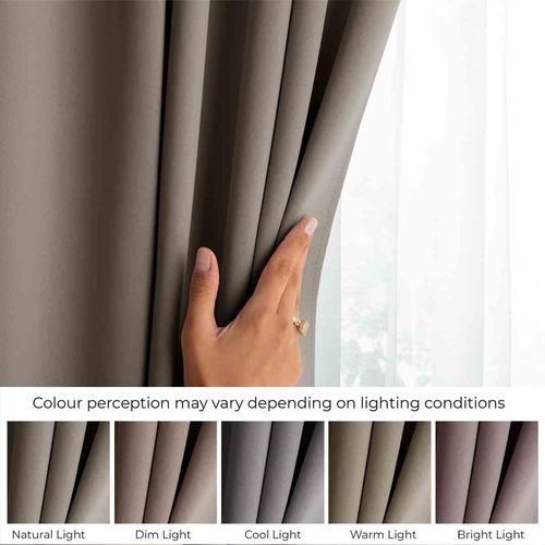 CURT/AH/BLACKOUT/EYELETS/BEIGE/N/140X175/1PC na Arena.pl