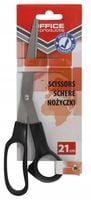 nożyczki biurowe office products 21cm czarne