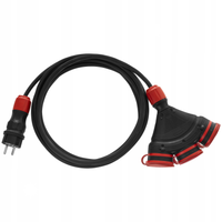 AWTOOLS PRZEDŁUŻACZ EXTREME 10m 3x1,5mm 3 GNIAZDA