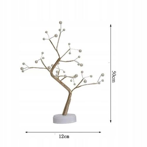 LAMPKA Z MOTYWEM DRZEWKA BONSAI 50 CM ŚWIECĄCE USB NA BATERIE na Arena.pl