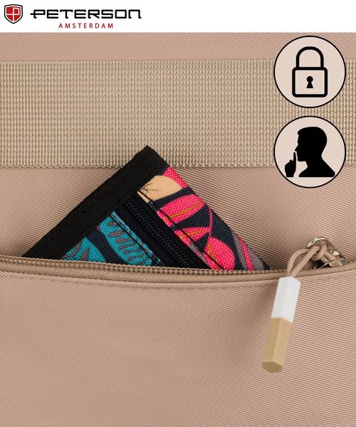 plecak ptn 8610-1341 beige zdjęcie 9