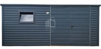 Schowek - domek ogrodowy 4,5x2m brama dwuskrzydłowa okno dach ID995