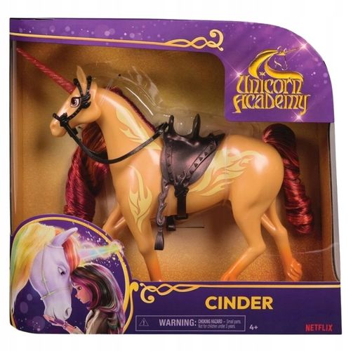 UNICORN ACADEMY AKADEMIA JEDNOROŻCÓW JEDNOROŻEC CINDER FIGURKA 28 CM 4+ na Arena.pl