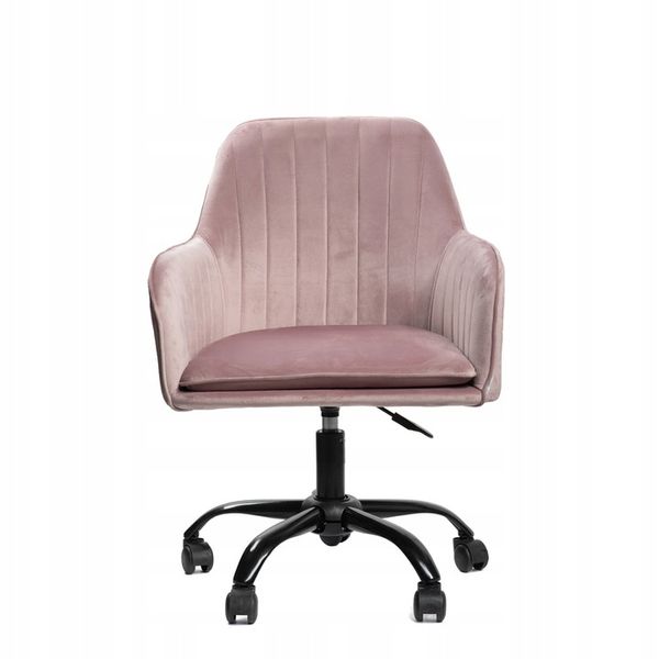 Krzesło obrotowe TEILL welurowe HOMLA zdjęcie 3