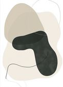 Plakat 13x18cm Warstwa Minimalistyczny , Wnętrza Styl Skandynawski, Boho