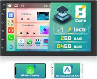 Radio Samochodowe 2+64G 7-calowy CarPlay Android Auto