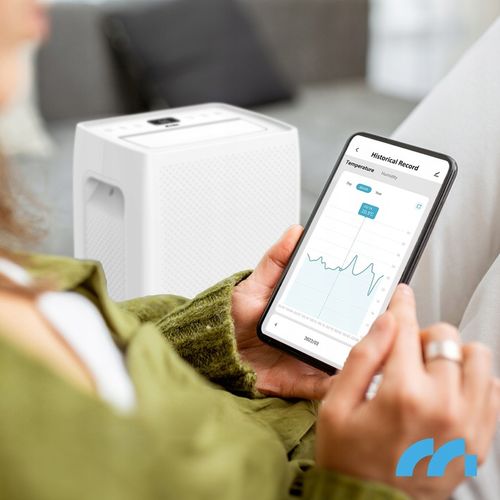 OSUSZACZ POWIETRZA 20L/24H POCHŁANIACZ WILGOCI OCZYSZCZACZ WIFI na Arena.pl