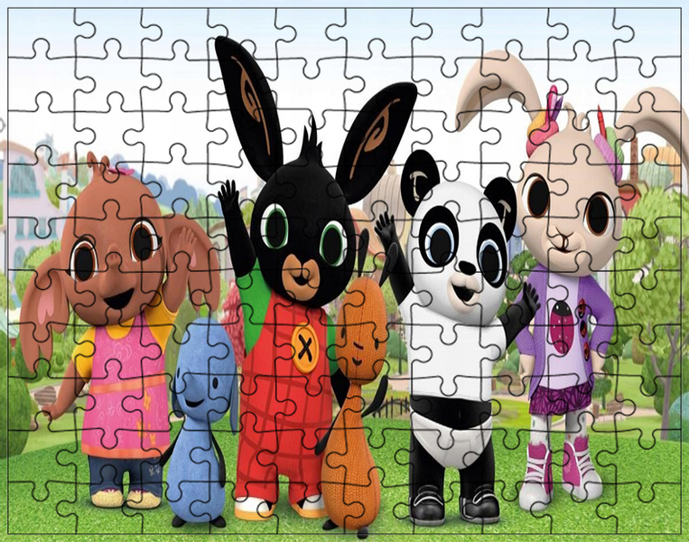 Puzzle Królik Bing zdjęcie 1