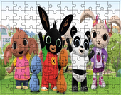 Puzzle Królik Bing