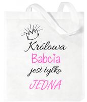 Torba z nadrukiem prezent Dzień Babci różne wzory Babcia