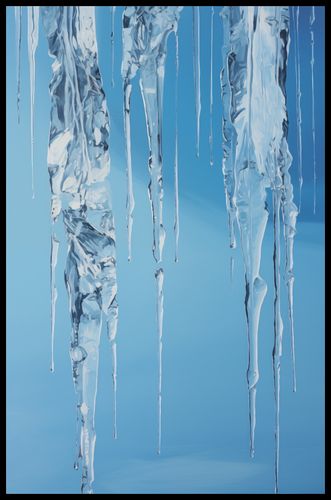 Plakat 53x81cm Kryształowe Sople na Arena.pl