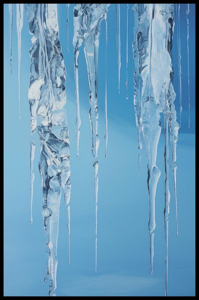Plakat 53x81cm Kryształowe Sople zdjęcie 2