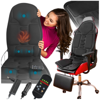 Mata masująca grzejąca Shiatsu plecy kręgosłup fotel samochodowy dom biuro