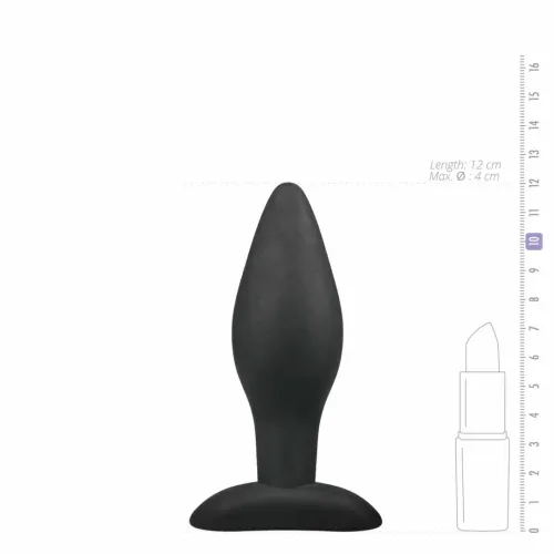 sinner gear medium plug anatomiczny korek silikonowy czarny na Arena.pl