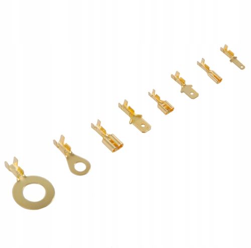 ZESTAW KONEKTORÓW KABLOWYCH SAMOCHODOWYCH 750 MĘSKIE ŻEŃSKIE OKRĄGŁE na Arena.pl